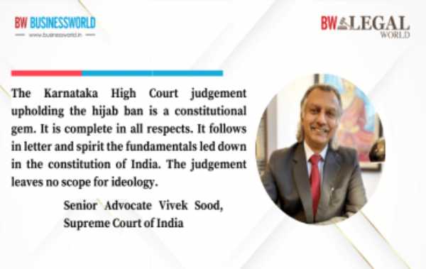 BW Legal World – Hijab Judgment Analysis