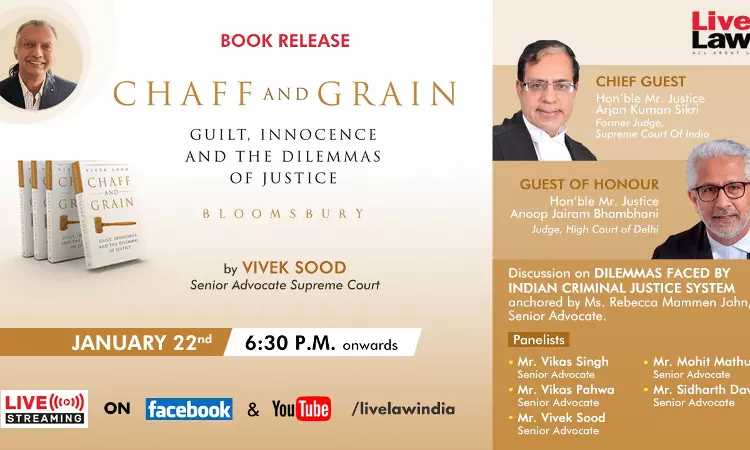 LiveLaw – Book Launch: Chaff & Grain